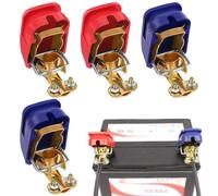 mizikuu 4 PCS Connettori di Batteria a Sgancio Rapido, 12V Morsetti Batteria Auto Terminali Attacco Rapido Connettori per Auto Roulotte Camper Barca