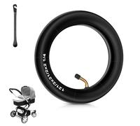 mizikuu Camera d'aria 12 1/2"x 2 1/4", Doppio Spessore Tubi per Passeggino con Valvola A ngolare 45°con 2 Stick per Supporto per Bicicletta Pneumatici