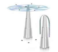 mizikuu Fliegenwedler, Fliegenvertreiber Ventilator Tragbar Fan Repellent Fliegenabwehr Vespe per mosche e insetti, per cucina, ristoranti e tavoli, terrazze