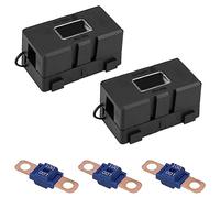 Mizikuu Midi 2 portafusibili auto 3 pezzi fusibile ANS 40A-60A 12V-58V per auto, camion, veicoli edili, autobus, roulotte