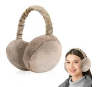 mizikuu Paraorecchie Invernali, Earmuffs Plush antivento e caldi Paraorecchie Pieghevoli Morbidi Scaldini Orecchie Accessorio Invernale per donna Uomo Orecchie Invernali Esterno Inverno