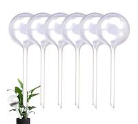 mizikuu Plant Watering Bulbs, 6 Pezzi Watering Globes Automatico Dispositivo di Irrigazione per Piante da Interni ed Esterni Fiori in Vasi