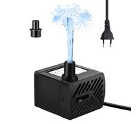 mizikuu Pompa Acquario, 3W Mini Pompa Dell'Acqua 300L/H Fontanella per Gatti Sommersa Con Cavo Di Alimentazione Da 1 m Super Silenziosa Pompa Dell'Acqua Per Animali Domestici