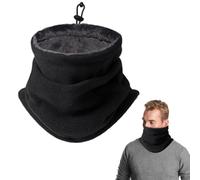 mizikuu Sciarpa Circolare, Scaldacollo invernale da uomo Pile Termico Invernale Sciarpa Spesso Doppio Strato Snood Caldo e Morbido Neck Warmer per Moto Sci Snowboard Running Ciclismo