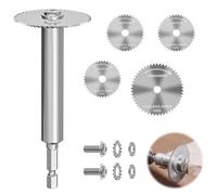 mizikuu Tagliatubi in PVC, 32 mm x 3 + 44 mm x 1 Lame per Sega Tagliatubi Interni Taglierina Interna Sanitaria per di legno, plastica e metallo