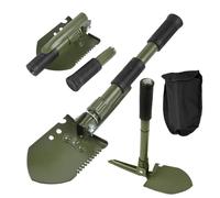 mizikuu Vanga Pieghevole, Pala Pieghevole Multifunzionale In Acciaio Al Carbonio Pala Da Giardino Portatile Pala Per Piantare Pala Staccabile Per Sopravvivenza, Giardino, Campeggio, All'Aperto