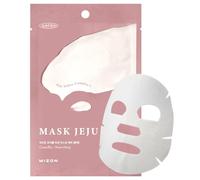 MIZON Maschera facciale Joyful Time Jeju (Olio Di Camelia). Maschera Viso Coreana Completa, Non Sticky, Che Potenza Idratazione Con Complesso Giallo Jeju (10 Unità).