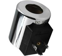 Mizoneparts MFZ10-37YC - Bobina elettrovalvola a solenoide, 12 V, 30 W, 3 rebbi, compatibile con valvola DV50 DV90, valvola di controllo D60, sostituisce MFZ10-37YC