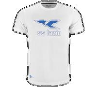 Mizuno 125th Anniversary S.S. Lazio Cotton Tee Logo Junior Bianco Taglia164