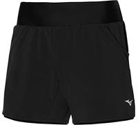Mizuno 2 in 1 4.5 Corto Pantaloncini, Nebulose Blu, S Donna
