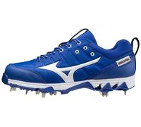 Mizuno 320638.5200.08.0750, 9 Picchi Swift 7 Low-Tacchetti Softball da Donna in Metallo, Royal White, 7.5