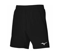 MIZUNO TENNIS 8 IN FLEX SHORT - S - BLACK