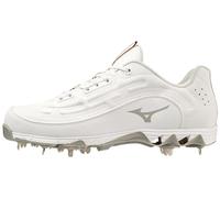 Mizuno 9 Punte Ambition 3, Tacchetti da Baseball Uomo, Giardino Bianco opulento, 44 EU