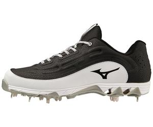 Mizuno 9 Punte Ambition 3, Tacchetti da Baseball Uomo, Nero/Bianco, 42 EU