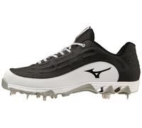 Mizuno 9 Punte Ambition 3, Tacchetti da Baseball Uomo, Nero/Bianco, 46 EU