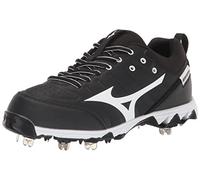 Mizuno 9-Spike Swift 7 - Scarpe da Softball da Donna, Nero e Bianco, 35 EU