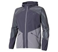 Mizuno Active Alpha Hodded Jacket Odyssey Gray Uomo TagliaXXL