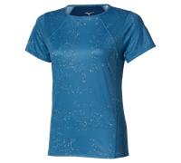 Mizuno Active DryAeroFlow Graphic Short Sleeve Tee Larkspur Donna TagliaM
