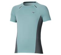 Mizuno Active DryAeroFlow Short Sleeve Tee Aquifer Uomo TagliaL