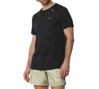 Mizuno Active DryAeroFlow Short Sleeve Tee Nero Uomo TagliaL