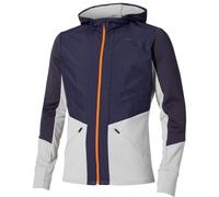 MIZUNO Active Fzip Hood L/sleeve Top - Uomo - Viola / Grigio - Taglia XL- modello 2025