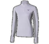 Mizuno Active Warmalite Half Zip Long Sleeve Top Scarpe da corsa Icelandic Blu Donna TagliaM