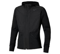 Mizuno Active Warmalite Hybrid Full Zip Hooded Long Sleeve Top Scarpe da corsa Nero Uomo TagliaL