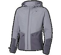 Mizuno Active Warmalite Hybrid Full Zip Hooded Long Sleeve Top Scarpe da corsa Quicksilver Uomo TagliaL