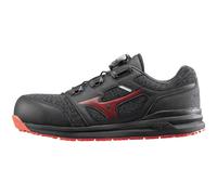 MIZUNO Almighty LSII52L BOA Scarpe da Lavoro Uomo Nero/Rosso F1GA2202 Fr Japan