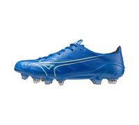 MIZUNO ALPHA JAPAN MIX Scarpe da calcio Laser blue/white/gold Donna/Uomo Taglia44