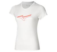 Mizuno Athletics RB Tee Bianco Donna TagliaL
