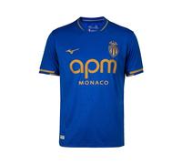 Mizuno As Monaco 25/26 Away Short Sleeve T-shirt Blu L Uomo