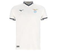Mizuno Away Jersey S.S. Lazio Men 25/26 Scarpe da calcio Bianco Uomo Taglia3XL