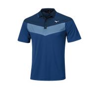 Mizuno Block Interlock Short Sleeve Polo Shirt Surf the Web Uomo TagliaXL