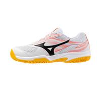 Mizuno BREAK SHOT 5 CC Scarpe da tennis Bianco/Calypso Coral/Citrus Donna/Uomo Taglia40,5