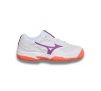 Scarpe da tennis da donna Mizuno Break Shot 5 CC - white/dahlia/sunstone - Bianco (39)