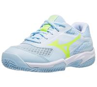 Scarpe da tennis bambini Mizuno Break Shot 5 Jr. CC - ice water/lightning yellow/anc - Blu (37)