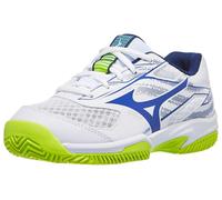 Mizuno Break Shot 5 Clay Wh/Bl Junior Shoe UK 3.5