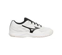 Scarpe da tennis bambini Mizuno Break Shot 5 Jr. CC - white/black/harbor mist - Bianco (38,5)