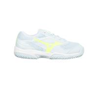 Scarpe da tennis bambini Mizuno Break Shot 5 Jr. CC - ice water/lightning yellow/anc - Blu (37)