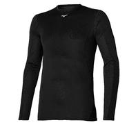 Mizuno Breath Thermo Mid Weight Crew Shirt Black XXL