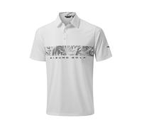 Mizuno Cali Stripe Polo Bianco Uomo TagliaS