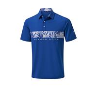 Mizuno Cali Stripe Polo Blu Uomo TagliaS
