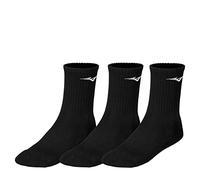 Mizuno Calzini 32gx2505, Nero/Nero/Nero, XL Unisex-Adulto