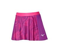 Mizuno Charge Printed Flying Gonna Donna-Viola in viola, Taglia: L