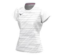 Mizuno Chiba Maglietta Donna-Bianco in bianco