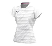 Mizuno Chiba Maglietta Donna-Bianco in bianco