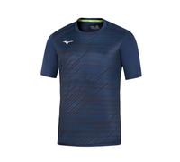 MIZUNO Chiba Tee M T-Shirt, Blu Navy, M Uomo