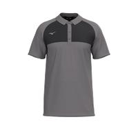 Mizuno Contrast Polo Charcoal Uomo TagliaL