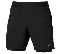 Mizuno Core 7.5 Inches 2in1 Short Nero Uomo TagliaS